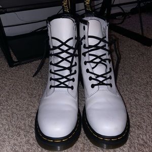 white doc martens
